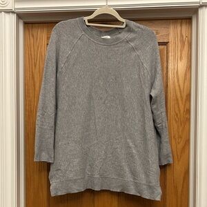 Pure J Jill Gray Sweater